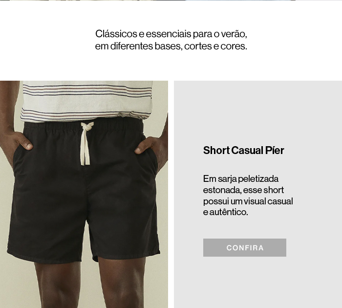 Essenciais para o verão