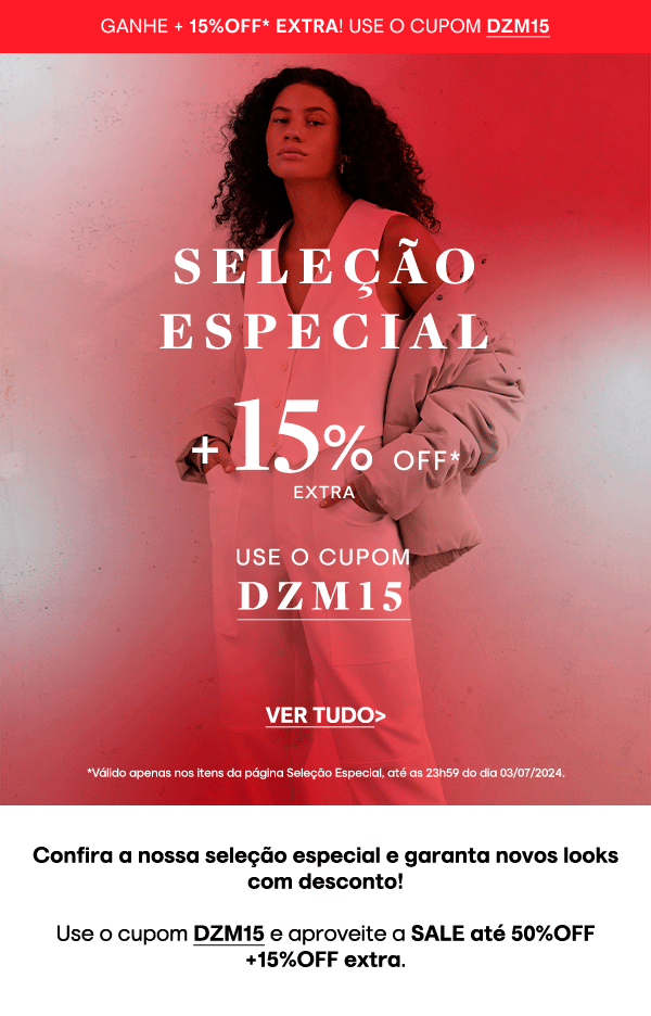 Seleo Especial +15% OFF*