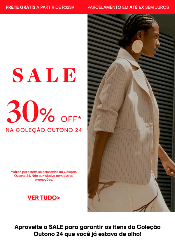 Sale at 30% OFF*