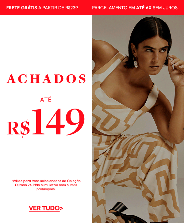 Achados at R$149