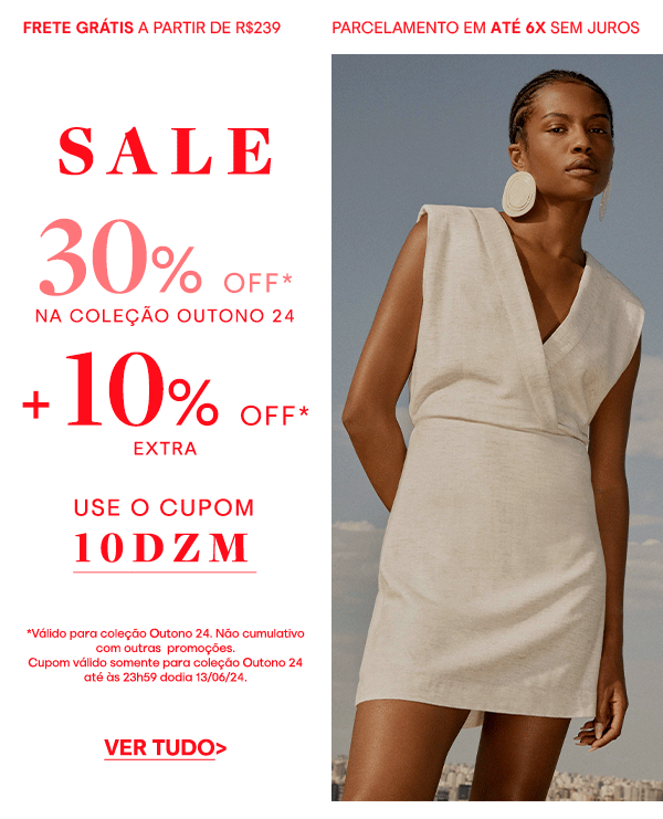 Sale 30% OFF* + 10% OFF* extra