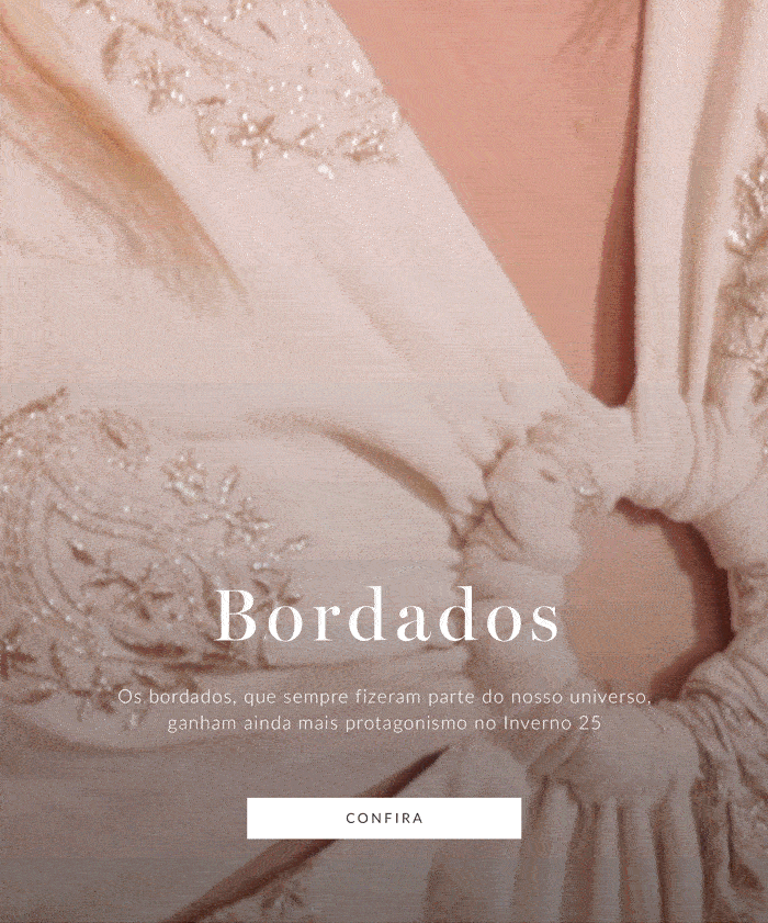 Bordados que fazem a diferença em Sale
